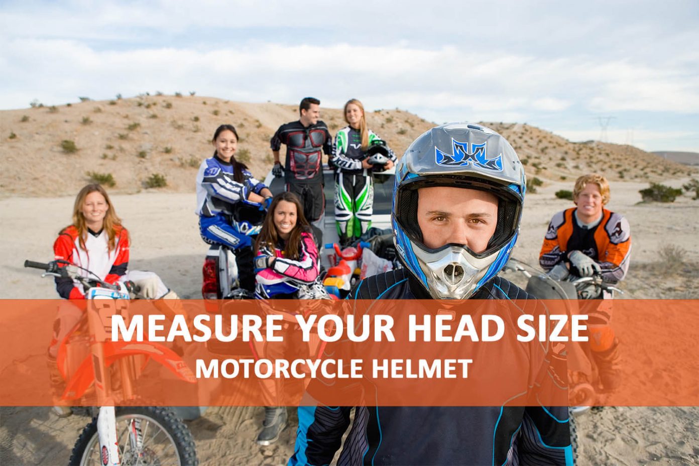 How to measure head for motorcycle helmet